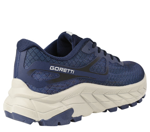 Pantofi sport, barbati, GORETTI, B100-CL27301 bleumarin, textil
